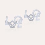 Emblem Love Diamond Earrings