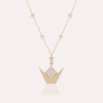 Emblem Diamond Necklace