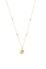 Dice MOM Diamond Necklace with Ruby and Sapphire