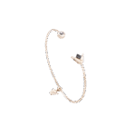 Emblem Black Diamond Bracelet