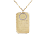 Oummi Diamond Necklace Gold Ounce size