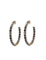 Classic Fancy Black Diamond Earrings