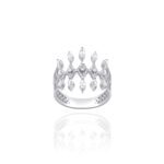 Classic Diamond Ring with Marquise