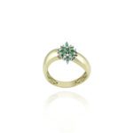 Daily dazzle Diamond Ring with Colored Stones