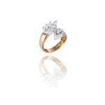 Classic Diamond Ring with Marquise