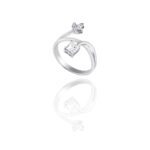 Classic Diamond Ring with Princess
