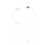Daily Dazzle Diamond Bracelet with Sapphire