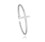 Religious Cross Diamond Bracelet