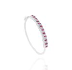 Daily Dazzle Diamond Bracelet with Ruby
