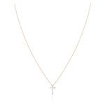 Religious Cross Diamond Necklace