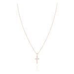 Religious Cross Diamond Necklace