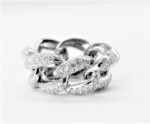 Chain Diamond Ring
