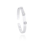 Classic Diamond Bracelet with Baguette Diamond