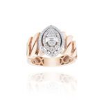 Chain Classic  Diamond Ring with Baguette