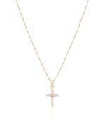 Religious Cross Diamond Necklace