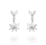 Classic Diamond Earrings with Marquise Diamond