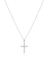 Religious Cross Diamond Necklace