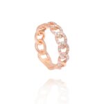Chain Diamond Ring