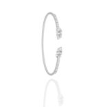 Classic Diamond Bracelet with Pear Diamond