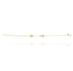 Religious Cross Diamond Bracelet