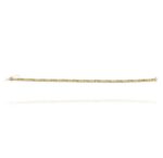 Tennis Bracelet with Yellow Diamond