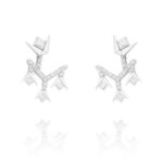 Emblem Diamond Earrings