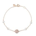 Daily Dazzle Fancy Diamond Bracelet with Pearls