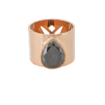 Daily Dazzle Ring with Fancy Black Diamond