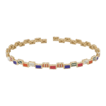 Daily Dazzle Diamond Choker with Enamel