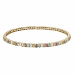 Daily Dazzle Diamond Choker with Precious Stones