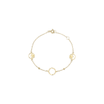Emblem Gold Bracelet