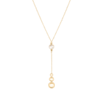 Daily Dazzle Gold Necklace with Pearls