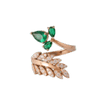 Daily Dazzle Diamond Ring with Colored Stones