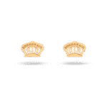 Crown Gold Earrings