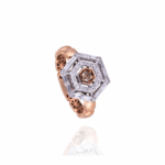 Daily Dazzle  Diamond Ring with Baguette and Fancy Diamond
