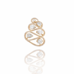 Classic Diamond Ring with Pear