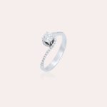 Solitaire Diamond Engagement Ring