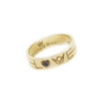 Wedding Band Fancy Diamond Love Ring