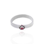 Lotus Fancy Diamond Bracelet with Stainless