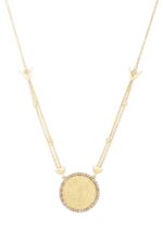 Oummi Diamond Necklace with Brown Diamond