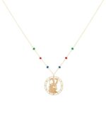Zodiac Gold Necklace Capricorn