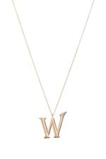 Initials Fancy Diamond Necklace W