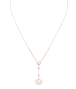 Lotus Gold Necklace