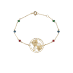 Zodiac Gold Bracelet Gemini