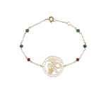Zodiac Gold Bracelet Pisces
