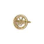 Zodiac Gold Ring Pisces