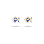Kids Fish Earrings with Enamel