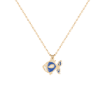 Kids Fish Necklace with Enamel