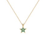 Kids Star Necklace with Enamel
