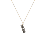 Oummi Necklace with Black Diamond